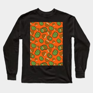 Chestnut Pattern Long Sleeve T-Shirt